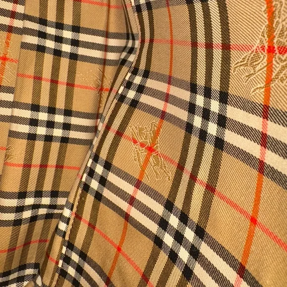 Burberry leather haymarket bucket bag magnetic closure authentic vintage EUC - Picture 4 of 17